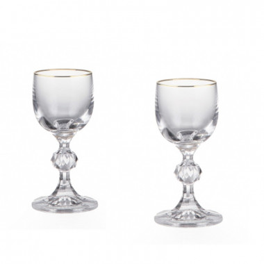 Рюмка 50мл (6шт) Crystal Bohemia Claudia 40149/20787/50 — Posudio