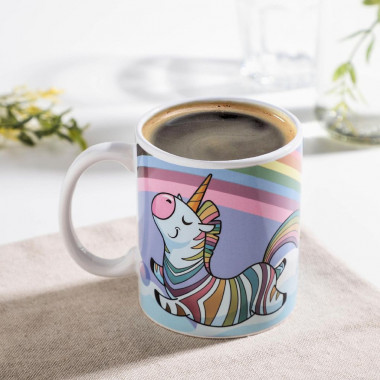 Кружка-хамелеон "Единорог" 350 мл &mdash; Posudio