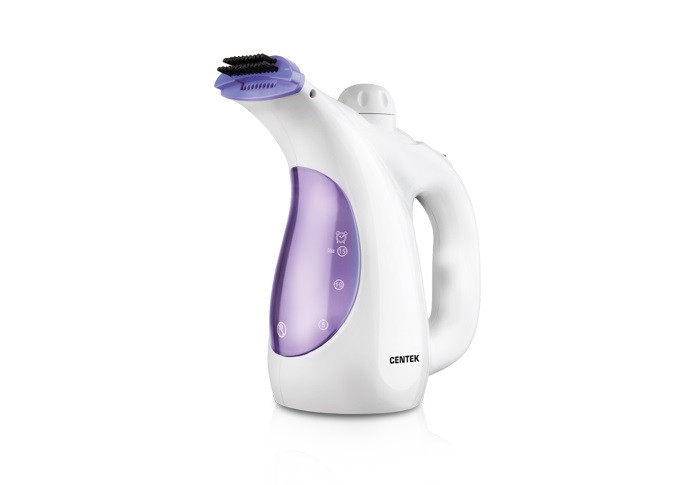 Отпариватель ручной Centek CT-2380( бел/фиолет) 800Вт. фото 1 — Posudio
