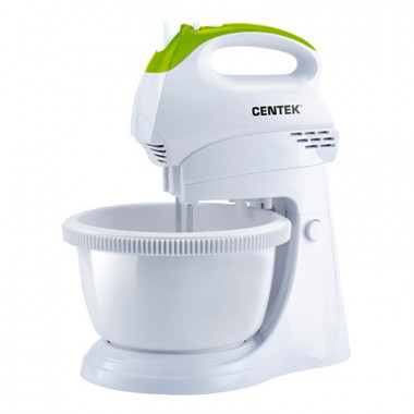 Миксер с чашей CENTEK CT-1119 320ВТ (бел./зел.) &mdash; Posudio