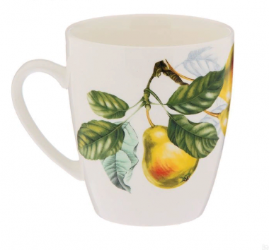 Кружка 370мл Кубаньфарфор Груши 0177 &mdash; Posudio