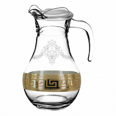 Кувшин для воды с рис &quot;Барокко&quot; (Гусь Хрусталь) GE63-3944 — Posudio