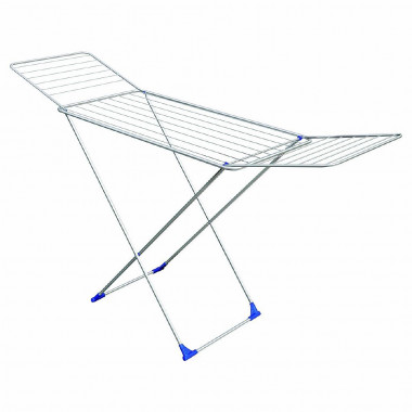 Сушилка для белья напольная складная (1970м*535*1110см.) розовое золото &mdash; Posudio