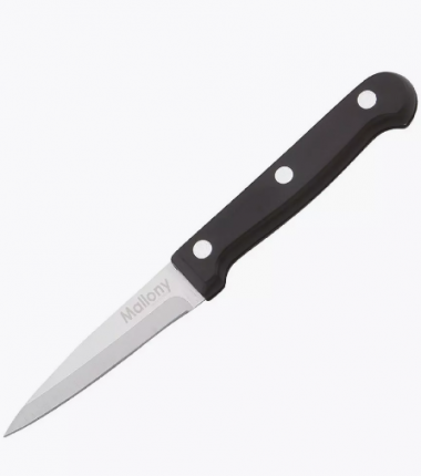 Нож с бакелитовой рукояткой MAL-07B для овощей, 8см. — Posudio