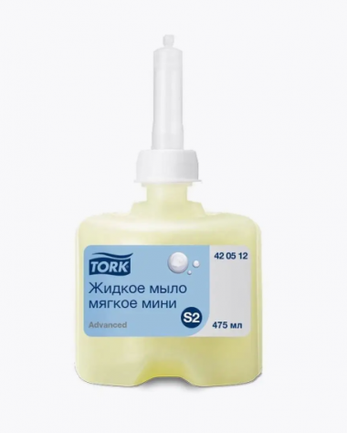 Tork S1 Жидкое мыло мягкое мини, кремовый Advanced 0.475л/8 — Posudio