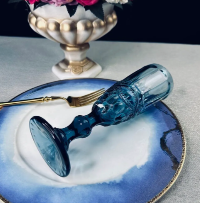 Набор из 6 фужеров 170 мл в под.уп.(х4) Синий 588-443 фото 1 — Posudio