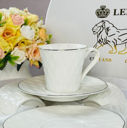 Кофейный набор 12пр. 110мл в под.уп.(х6)Фарфор 118-120 фото 1 — Posudio