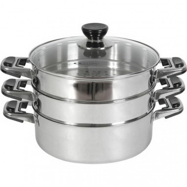 Мантоварка D26см 4секции [АЛТЫН] ТРС 16,2л индукц. дно &mdash; Posudio