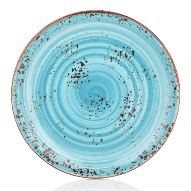 Тарелка мелкая 27см. фарфор, серия &quot;INFINITY&quot; — Posudio