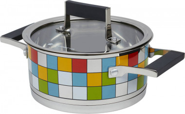 Кастрюля 20см 3л Mosaik Line, Polaris, Mosaic 20C — Posudio