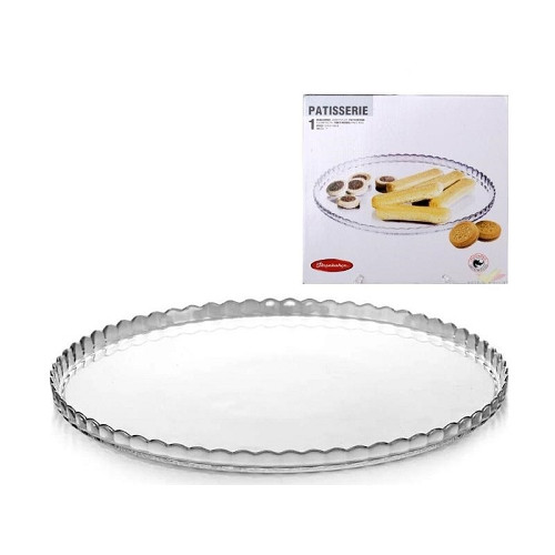 Блюдо из закаленного стекла 280 мм Pasabahce Patisserie 10352B фото 1 — Posudio