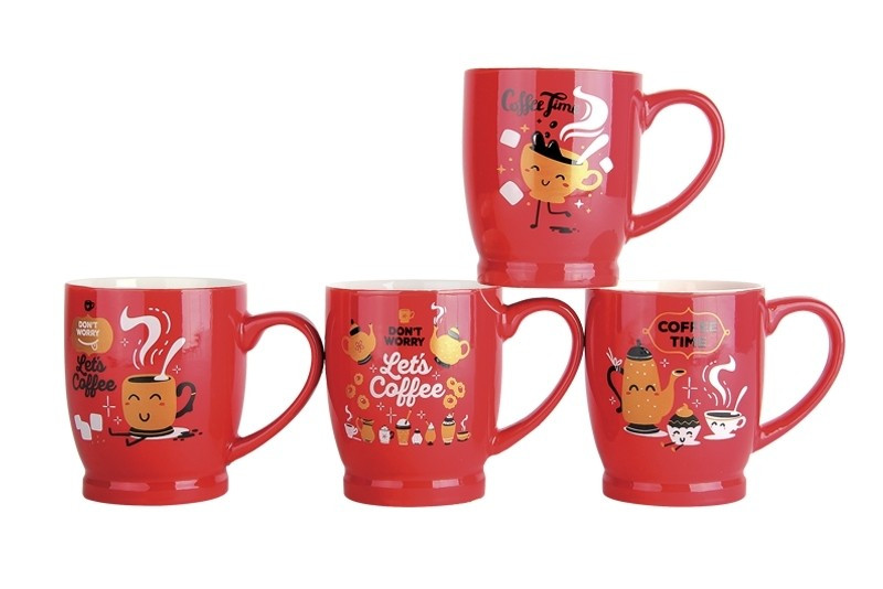 Кружка на ножке 320 мл Korall Кофейный микс KL55736 фото 1 &mdash; Posudio