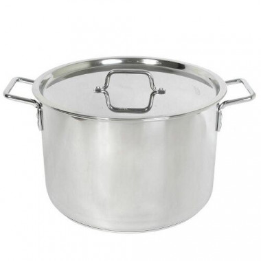 Бак 41л d=45см, сварной, клепан ручки (Катунь) — Posudio