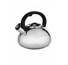 HM 5519 чайник со свистком  4,8л коричневая ручка &mdash; Posudio