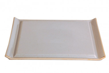 Плато для стейка 32*26см. Porland Seasons Gri (Серый) 538136_6 — Posudio