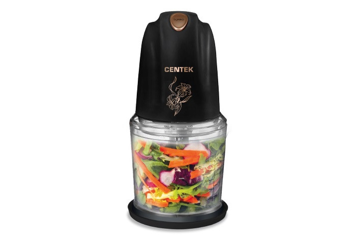 Чоппер Cеntek  CT-1391 Black 350Вт стакан 500мл., насадка д/сливок фото 1 — Posudio