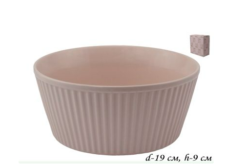 Форма (салатник) для запекания 19см. в под.уп.(х24) 105-840 фото 1 — Posudio