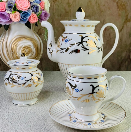 133-216 Чайный набор 16пр. 220 мл в под.уп.(х6)Фарфор фото 1 — Posudio