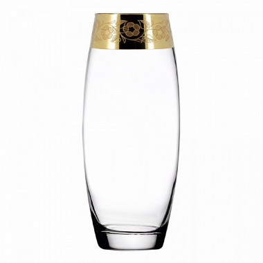 Ваза Флора с рис. &quot;Нежность&quot; (Гусь Хрусталь) EAV34-3966 — Posudio