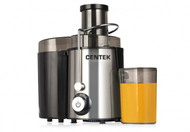Соковыжималка Centek CT-1209 черн./сталь 2 скор.+Pulse &mdash; Posudio