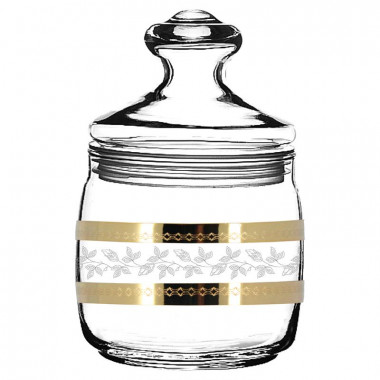 Банка Чешни с рис. &quot;Лоза&quot; (Гусь Хрустальный) TAV116-424 — Posudio