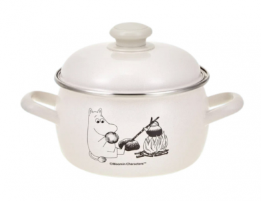 Кастрюля 2л стекл.крышк."Hitt"Moomin" У костра &mdash; Posudio