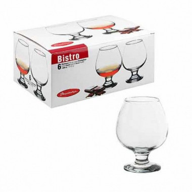 Набор бокалов 6 шт 400 мл Pasabahce Bistro 44188B &mdash; Posudio