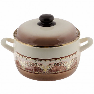 Кастрюля глубокая 5,3л Metrot Терракот 110619 — Posudio