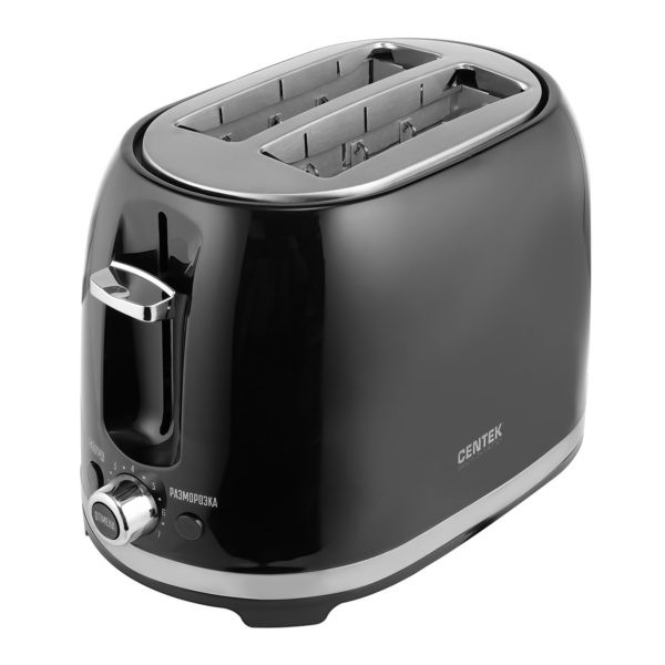 Тостер Centek CT -1432  BLACK 850 Вт. фото 1 — Posudio