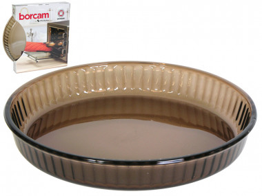 Посуда для СВЧ круглая d=320 мм Borcam Borcam in Color 59014BR — Posudio