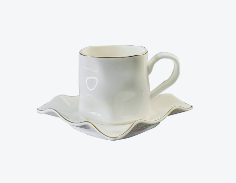 Кофейный набор 12пр. 150 мл в под.уп.(х8)Фарфор 106-257 фото 1 — Posudio