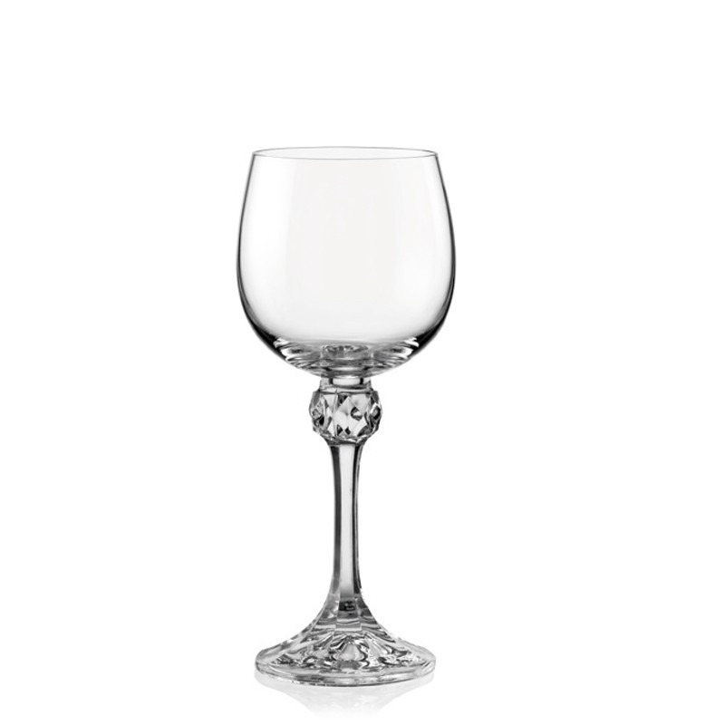 Бокал для вина 190мл (6шт) Crystal Bohemia Julia 40428/190 фото 1 — Posudio