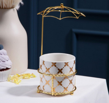 Конфетница "Клевер.Зонтик" 220 мл &mdash; Posudio