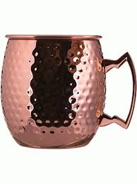 Кружка д/коктеля Московский Мул медь 0,5л — Posudio