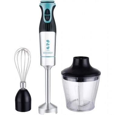 Блендер погружной ENERGY EN-139, 1500Вт, 2 скорости,  измельчитель, венчик — Posudio