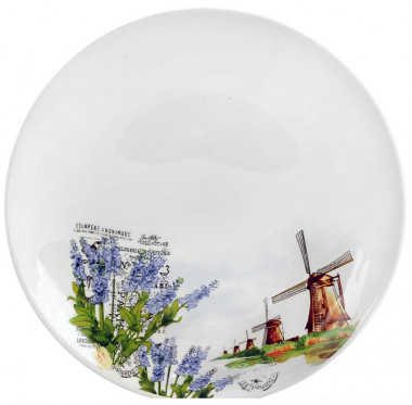 Тарелка Соната 220мм Кубаньфарфор Лаванда 060 &mdash; Posudio