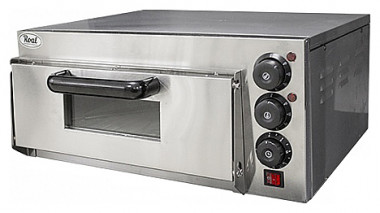 Печь для пиццы ROAL HEP-1 (560х570х280мм, 1 камера 415х400х120, 2кВт, 220В) &mdash; Posudio