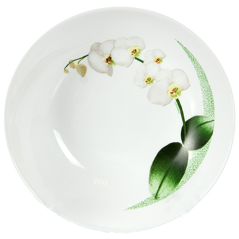 Суповая тарелка 20см Luminarc White Orchid P6437 фото 1 — Posudio