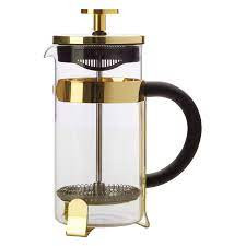 Френч-пресс из нержав. стали золотого цвета 350мл — Posudio