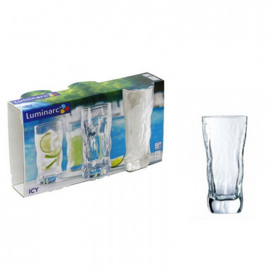 Набор стаканов 400мл 3шт Luminarc Icy G2764 — Posudio