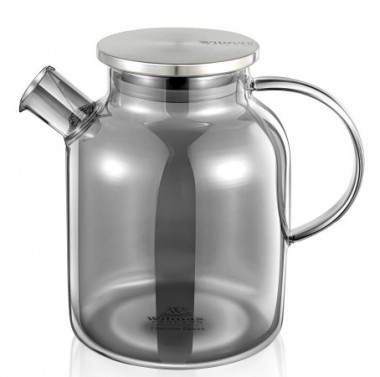 Чайник завар. 1600мл термо стекло Smoky Grey Willmax — Posudio