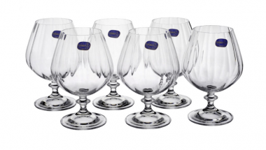 Бокал для бренди 400мл (6шт) Crystal Bohemia Angela  40600/400 &mdash; Posudio