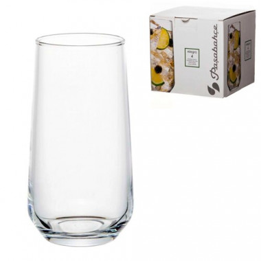 Набор стаканов 470мл 4шт Pasabahce Allegra 420015/ — Posudio