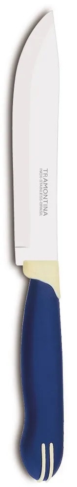 Нож мясн. 15см Мультиколор син. бел TR &mdash; Posudio