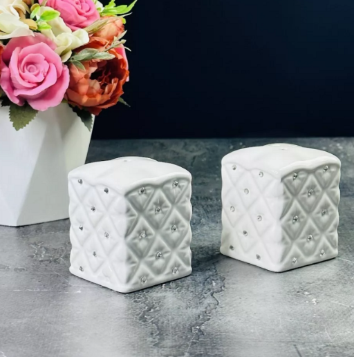 Набор солонок СЕВЕРНОЕ СИЯНИЕ в под. уп. Керамика фото 1 &mdash; Posudio