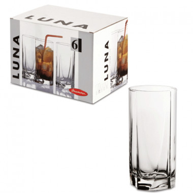 Набор стаканов 6 шт 390 мл Pasabahce Luna 42358B &mdash; Posudio