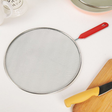 Экран от брызг с ручкой, d= 24,5 см — Posudio