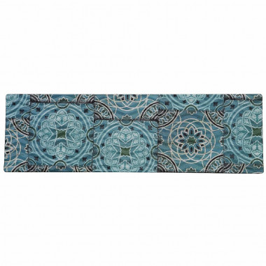 Блюдо,поднос GN 2/4 меламиновый 53*16.2см, Damask Blue,  P.L. &mdash; Posudio