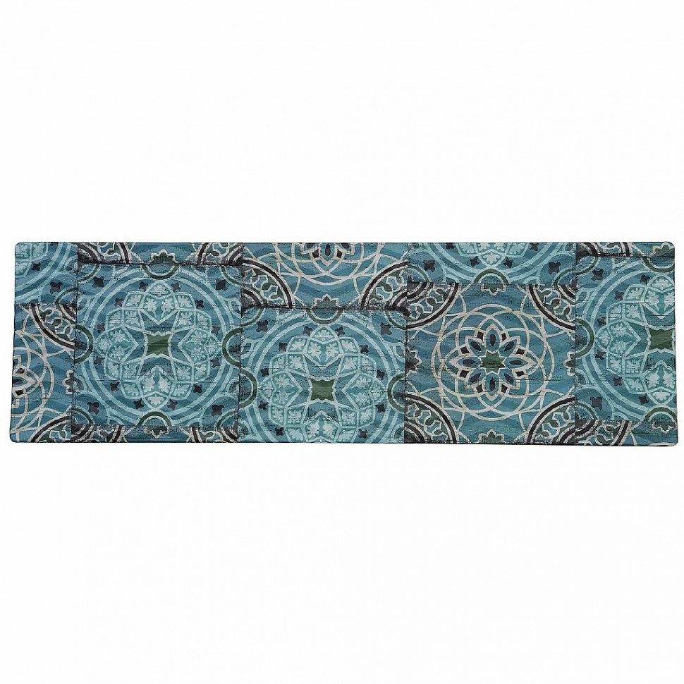 Блюдо,поднос GN 2/4 меламиновый 53*16.2см, Damask Blue,  P.L. фото 1 — Posudio