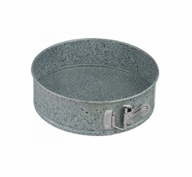 Форма д/выпечки 22*7см [КРУГ] разъем МРАМОРНАЯ — Posudio